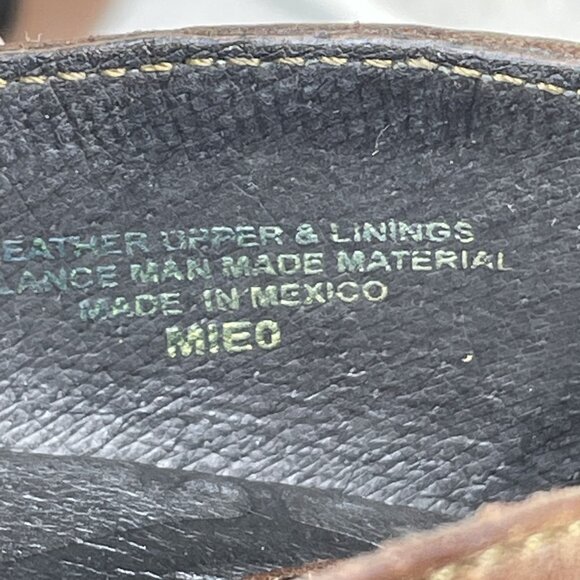 Born Charlotte Dark Brown Leather Slip On Flats Women's US Size 7 With Box - Picture 8 of 11